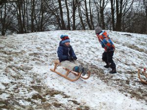 Spaß im Schnee