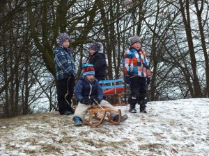 Spaß im Schnee