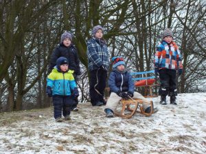 Spaß im Schnee