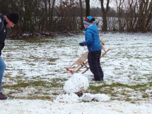 Spaß im Schnee