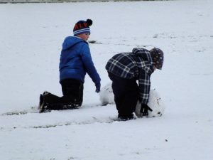 Spaß im Schnee