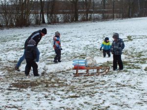 Spaß im Schnee