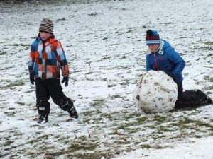 Spaß im Schnee