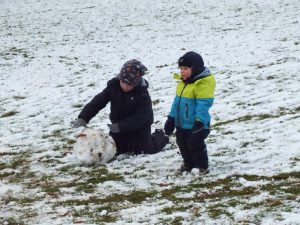 Spaß im Schnee