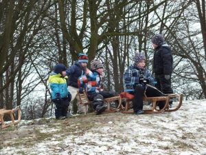 Spaß im Schnee