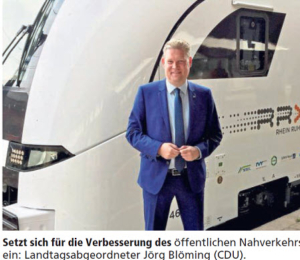 Bahn investiert - dazu J. Blömimg