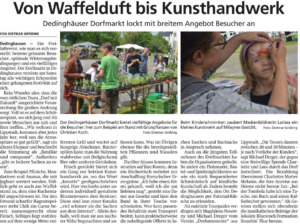 Pressespiegel Dorfmarkt 2026